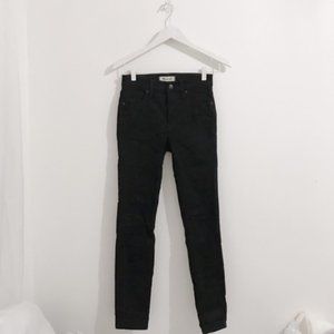 Madewell High Rise Skinny 9" Black Jeans 24 - Like New